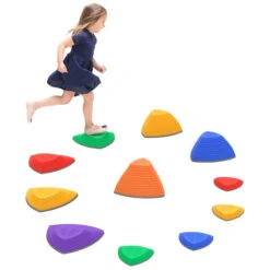 ZONEKIZ Balance Stepping Stones 11 Piece