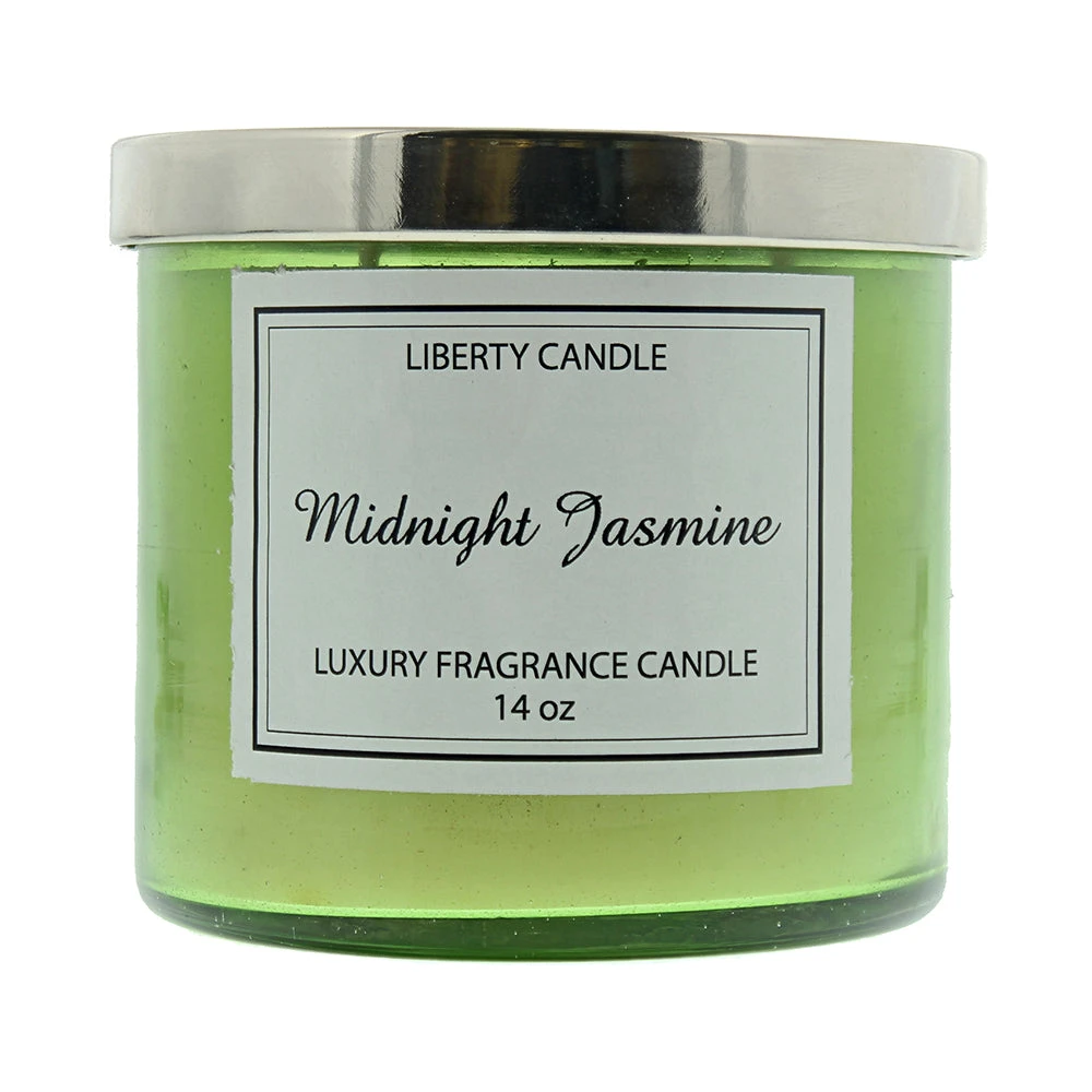 Liberty Candle Midnight Jasmine Candle 14oz 1 Liberty Candle Midnight Jasmine Candle 14oz