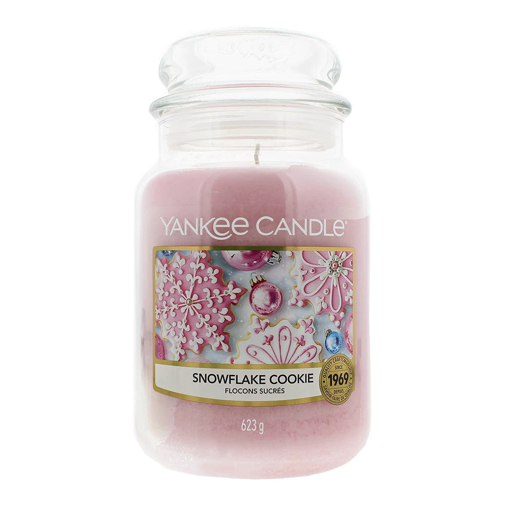 Yankee Candle Yankee Snowflake Cookie Candle 623g 1 Yankee Candle Yankee Snowflake Cookie Candle 623g