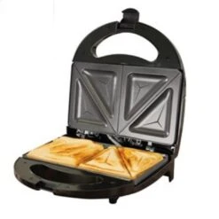 Quest 800W 2 Slice Sandwich Maker - Black