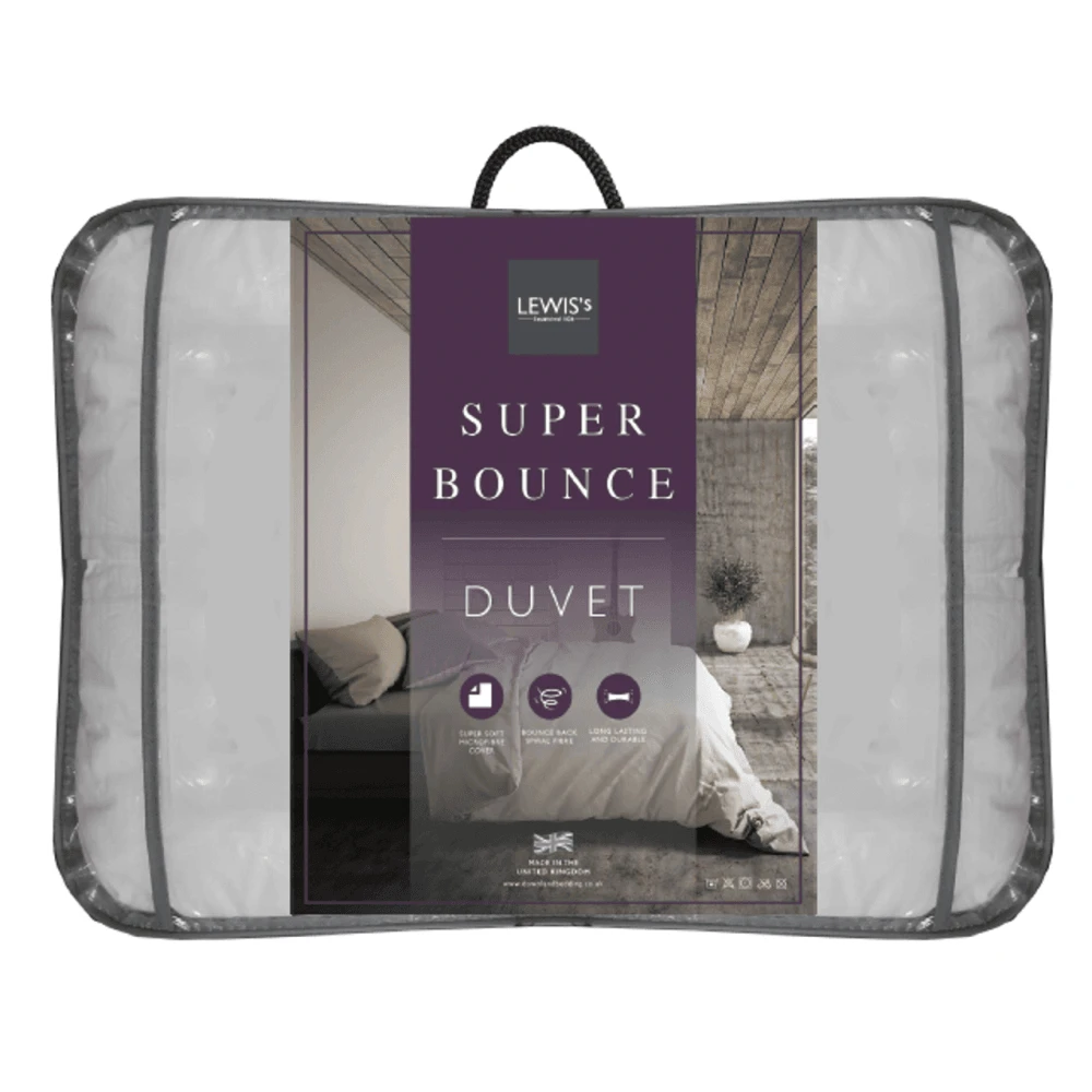 Superbounce Microfibre 10.5Tog Duvet 1 Superbounce Microfibre 10.5Tog Duvet
