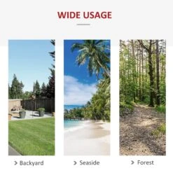 Outsunny Hammock With Metal Stand And Carrying Bag . -Home Furnishing Serie Shop 1624015230 23815900