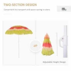 Oasis Hawaiian Style Garden Umbrella Parasol With Tilt - Multi Colour 12 Oasis Hawaiian Style Garden Umbrella Parasol With Tilt - Multi Colour -Home Furnishing Serie Shop 1624015519 04736200 ae82ecb8 496e 4bc0 b4c1 29a4a8206f2a