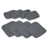 Outsunny Seat Cushion Cover Replacement Set - Grey