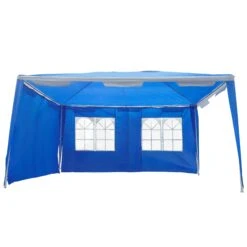 Oasis 4 X 3 M Steel Frame Gazebo/ Party Tent With Window - Blue 15 Oasis 4 X 3 M Steel Frame Gazebo/ Party Tent With Window - Blue -Home Furnishing Serie Shop 1624030532 85309100 a9213adb 62bb 4025 88b2 8023ecd4f54c