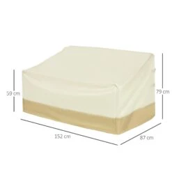 Outsunny Rattan 3 Seat Bench Waterproof Furniture Cover - Beige 11 Outsunny Rattan 3 Seat Bench Waterproof Furniture Cover - Beige -Home Furnishing Serie Shop 1624030710 50140400 26cc6172 4296 4b38 868c 72a5e2c9c3be