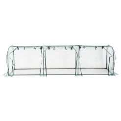 Steel Frame Portable Plastic Cover Greenhouse