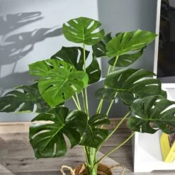 OUTSUNNY Artificial Monstera Plant Tree With Pot 85cm -Home Furnishing Serie Shop 1624032043 00600100 2aa081b5 e4e4 45a1 8d60 56f4e7ff5cd2