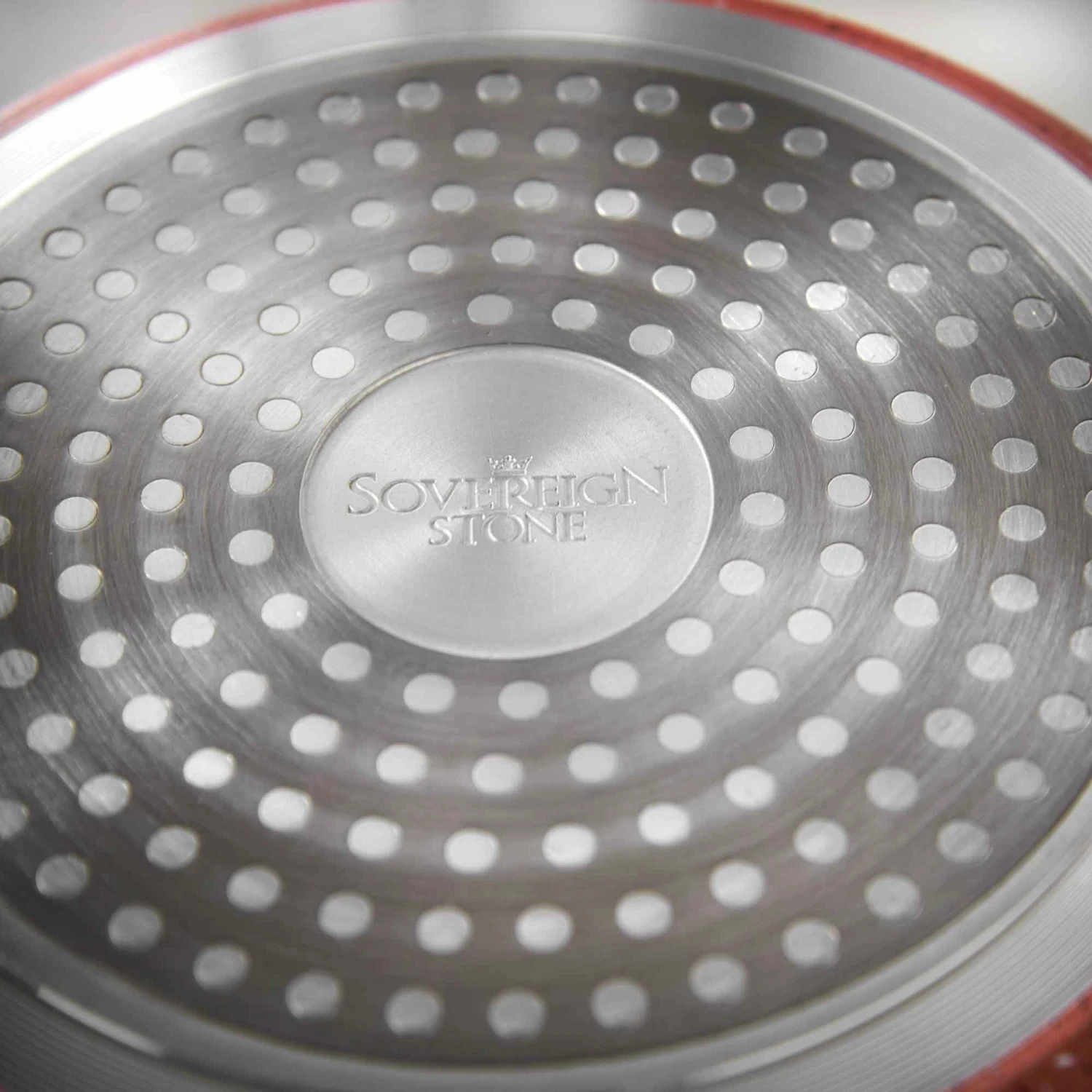 Lewis's Sovereign Stone Copper 3 Piece Sauce Pan Set With Soft Touch Handle 5 Lewis's Sovereign Stone Copper 3 Piece Sauce Pan Set With Soft Touch Handle - Image 5