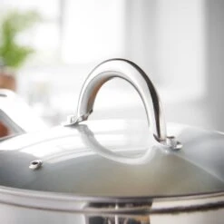 Lewis's Stainless Steel Chip Pan 22cm With 20cm Basket And Lid - Silver 11 Lewis's Stainless Steel Chip Pan 22cm With 20cm Basket And Lid - Silver -Home Furnishing Serie Shop 1639571685 50277200