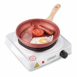 Lewis's Hotplate Single 1500W - White -Home Furnishing Serie Shop 1644492299 26821100