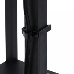 Shelf Floor Lamp, 4-tier Open Shelves - Black/White -Home Furnishing Serie Shop 1645297300 49746400