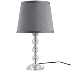 HOMCOM Crystal Glass Bedside Table Lamp Grey -Home Furnishing Serie Shop 1645413984 27574100 f48d2dff 09f0 4bee a2da 680015549693