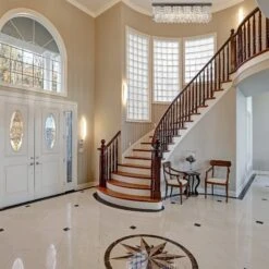 HOMCOM Modern Crystal Ceiling Light Square Chandelier For Home Office Hotel Silver -Home Furnishing Serie Shop 1645414204 02621300