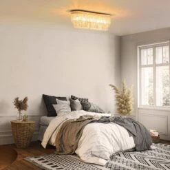 HOMCOM Modern Raindrop Crystal Chandelier, Round Rectangular Pendant Ceiling Light, Linear Hanging Lighting With Stainless Steel Base, For Restaurant Kitchen Island Dining Room Hotel, Silver Chandelier Light 19 HOMCOM Modern Raindrop Crystal Chandelier, Round Rectangular Pendant Ceiling Light, Linear Hanging Lighting With Stainless Steel Base, For Restaurant Kitchen Island Dining Room Hotel, Silver Chandelier Light -Home Furnishing Serie Shop 1645414720 93236200