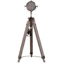 HOMCOM Tripod Floor Lamp, 65L,Wood/Bronze Colour 14 HOMCOM Tripod Floor Lamp, 65L,Wood/Bronze Colour -Home Furnishing Serie Shop 1645415041 78145000