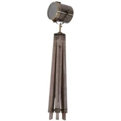 HOMCOM Tripod Floor Lamp, 65L,Wood/Bronze Colour 16 HOMCOM Tripod Floor Lamp, 65L,Wood/Bronze Colour -Home Furnishing Serie Shop 1645415047 34541800