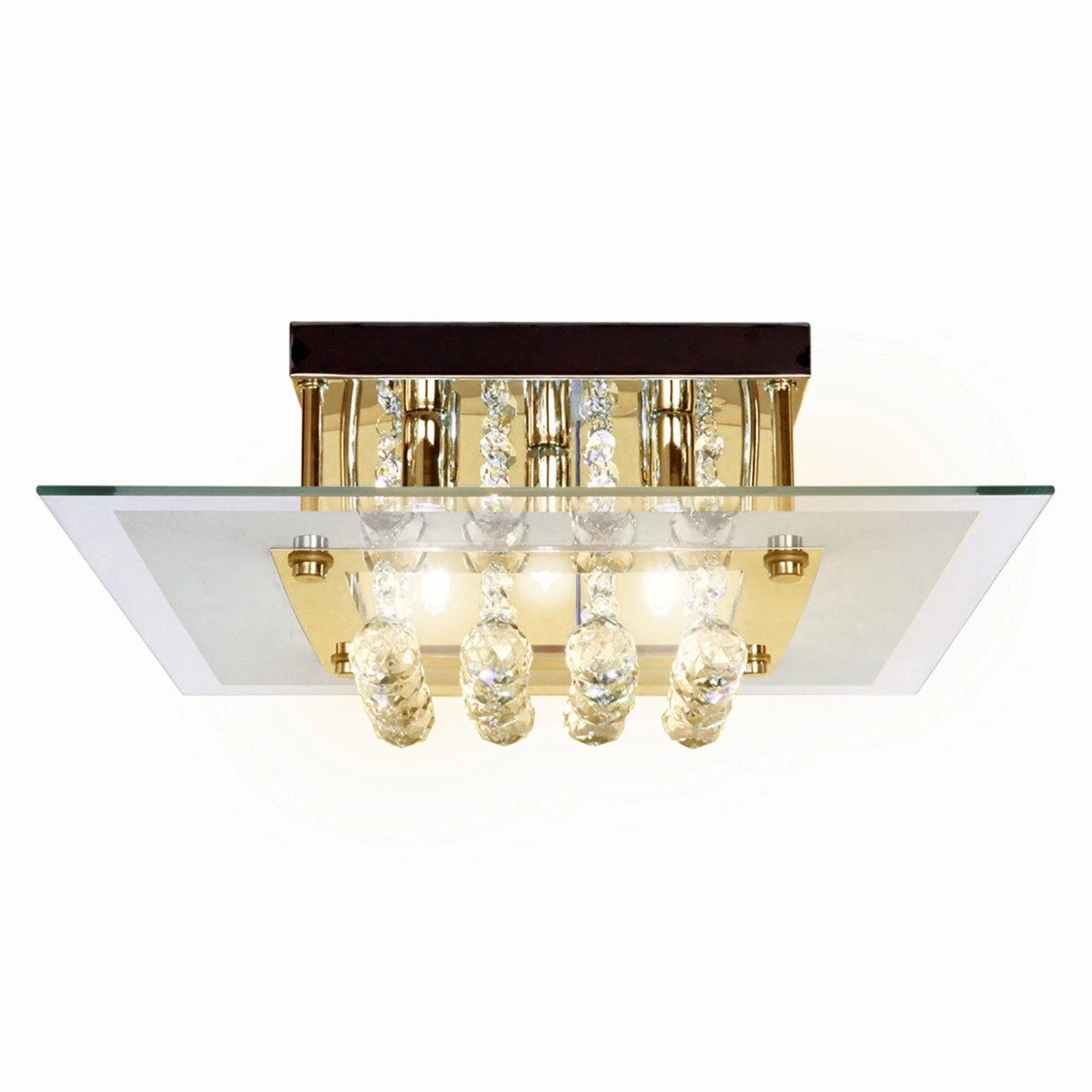 HOMCOM Ceiling Chandelier 5 Lights Crystal Flush Rain Drop Light Design Droplet Fixture In Metal Plate And Bulbs Mount Pendant Lamp Modern Illumination Fabric 1 HOMCOM Ceiling Chandelier 5 Lights Crystal Flush Rain Drop Light Design Droplet Fixture In Metal Plate And Bulbs Mount Pendant Lamp Modern Illumination Fabric