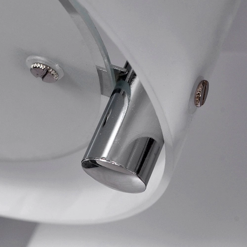 HOMCOM 3 Lights Acrylic Lamp Light Indoor Pendant Chandelier Flush Mount Office Living Room Bedroom-White 10 HOMCOM 3 Lights Acrylic Lamp Light Indoor Pendant Chandelier Flush Mount Office Living Room Bedroom-White - Image 10