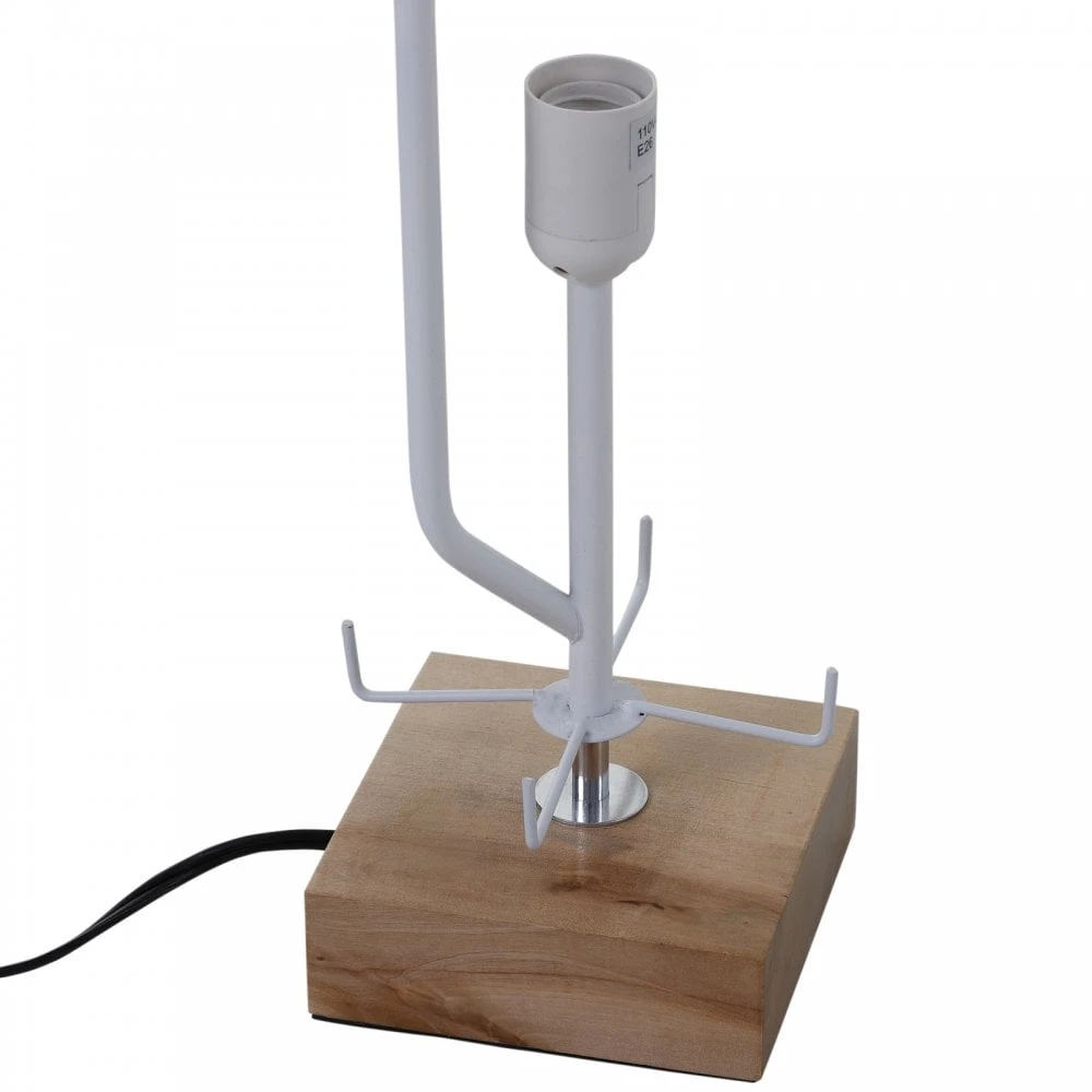 HOMCOM Linen Shade Tall Floor Lamp Beige 8 HOMCOM Linen Shade Tall Floor Lamp Beige - Image 8