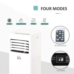 HOMCOM 7000BTU Portable ABS Air Conditioner W/ Remote Control White -Home Furnishing Serie Shop 1645417608 53951500 865d9aa5 b755 4f52 9e96 e252f43119a4