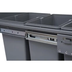 HOMCOM Kitchen Recycle Waste Bin Pull Out Soft Close Dustbin Recycling Cabinet Trash Can 40L - Grey 14 HOMCOM Kitchen Recycle Waste Bin Pull Out Soft Close Dustbin Recycling Cabinet Trash Can 40L - Grey -Home Furnishing Serie Shop 1645423151 27760100 da3fb7bc 7f7f 4fc3 9a0a c9c42c35c6fe