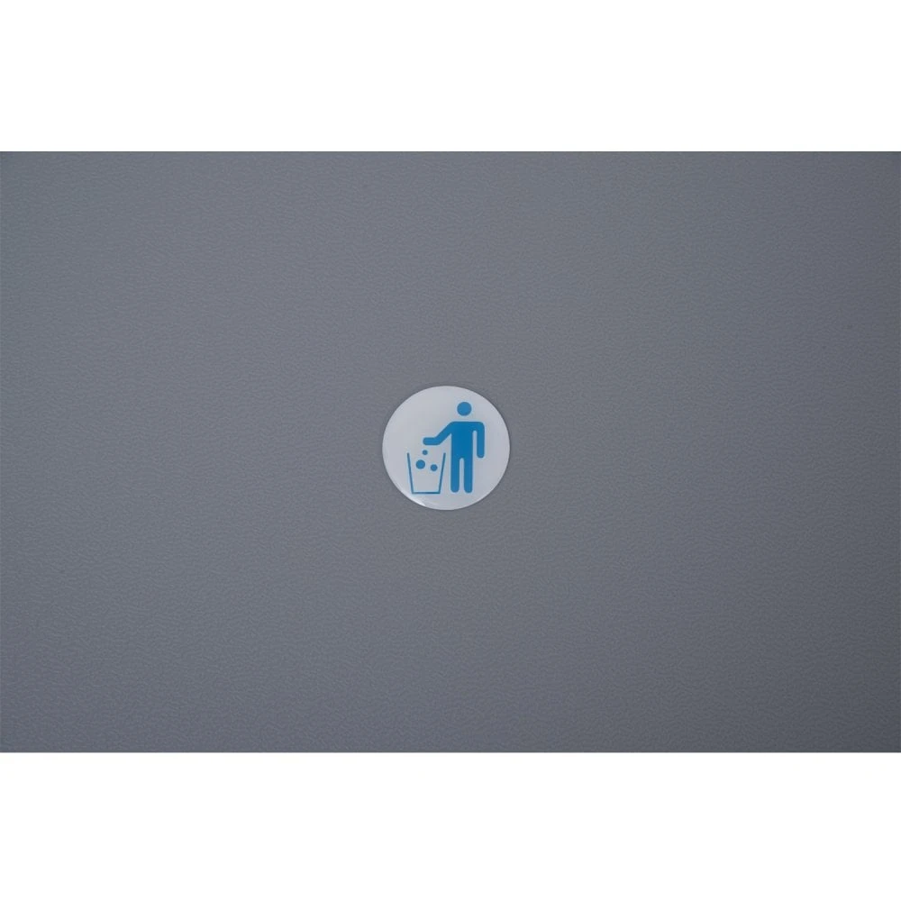 HOMCOM Kitchen Recycle Waste Bin Pull Out Soft Close Dustbin Recycling Cabinet Trash Can 40L - Grey 8 HOMCOM Kitchen Recycle Waste Bin Pull Out Soft Close Dustbin Recycling Cabinet Trash Can 40L - Grey - Image 8