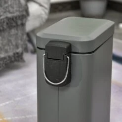HOMCOM 5L Steel Step Trash Can With Quiet-Closed Lid, Silent And Gentle Open, Oversized Pedal, Back Pull Ring, For Living Room, Kitchen, Dorm, Office Bin Open 17 HOMCOM 5L Steel Step Trash Can With Quiet-Closed Lid, Silent And Gentle Open, Oversized Pedal, Back Pull Ring, For Living Room, Kitchen, Dorm, Office Bin Open -Home Furnishing Serie Shop 1645423226 34136700 94d46f1e 3eb9 4748 8a40 a4e7858bb134