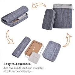 70L 2-Compartment Bamboo Laundry Basket Grey 17 70L 2-Compartment Bamboo Laundry Basket Grey -Home Furnishing Serie Shop 1645424255 94292500 2575f01a ea73 4c8f a2af e2560e09771f