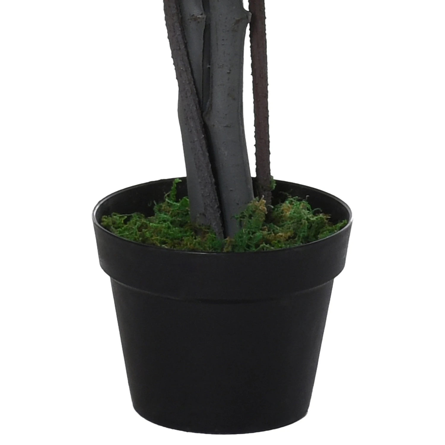 Outsunny Artificial Banyan Decorative Plant With Nursery Pot, Fake Tree For Indoor Outdoor D+®cor, Green, 1.45m W/ 9 Outsunny Artificial Banyan Decorative Plant With Nursery Pot, Fake Tree For Indoor Outdoor D+®cor, Green, 1.45m W/ - Image 9