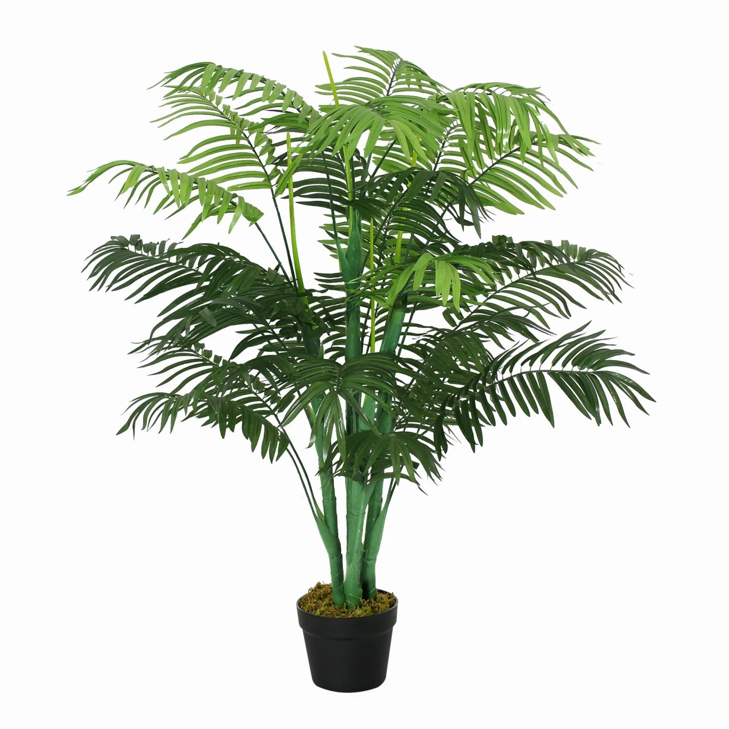 HOMCOM Artificial Palm Tree Decorative Plant 18 Leaves With Nursery Pot, Fake Tropical Tree For Indoor Outdoor D+®cor, 125cm In Pot 1 HOMCOM Artificial Palm Tree Decorative Plant 18 Leaves With Nursery Pot, Fake Tropical Tree For Indoor Outdoor D+®cor, 125cm In Pot