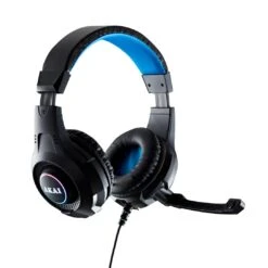 Akai Gaming Stereo Headset And Microphone Black And Blue