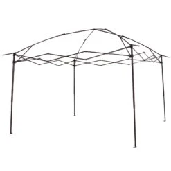 Outsunny 3 X 3(m) Pop Up Gazebo With Netting And Carry Bag, Party Tent Event Shelter For Garden, Patio - Khaki -Home Furnishing Serie Shop 1hU93317e906693ed 20c9f03a 8451 4ce9 b887 410243a2bc82