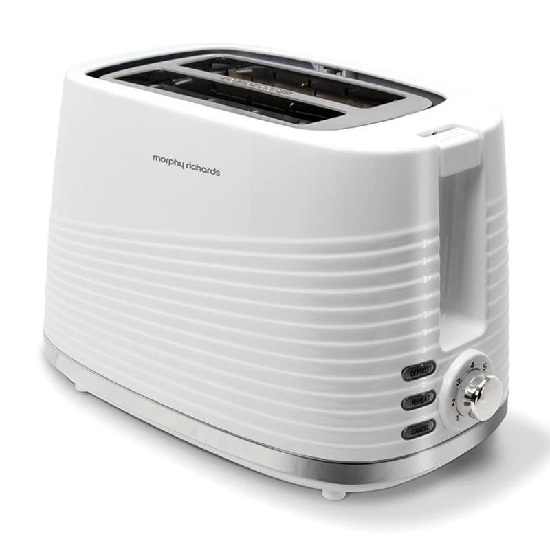Morphy Richards Dune 2 Slice Toaster - White 1 Morphy Richards Dune 2 Slice Toaster - White