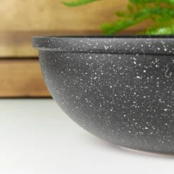 Lewis's Sovereign Stone 28cm Scratch Resistant Easy Clean Non Stick Wok & Lid All Hobs -Home Furnishing Serie Shop 2646473 IMAGE7