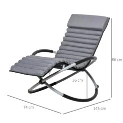 Outsunny Rocking Chair - Grey 11 Outsunny Rocking Chair - Grey -Home Furnishing Serie Shop 3 2 c31fd7dd 36ae 47fb b555 2a60cabe45e8