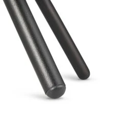 Silver & Stone Folding Glass Side Table 40 X 40 X 46cm - Black - Indoor Or Outdoor -Home Furnishing Serie Shop 3232804 IMAGE4