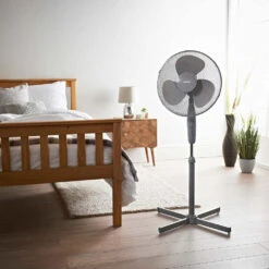 Benross Standing Fan 16 Inch - Grey -Home Furnishing Serie Shop 3326039 4