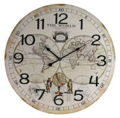 Lewis's The World Wall Clock (60cm)