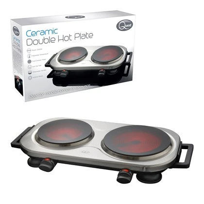 Quest Double Hot Plate Ceramic Infrared 1 Quest Double Hot Plate Ceramic Infrared