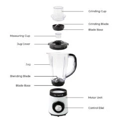 Quest Nutri-Q Blender With Grinder 27 Quest Nutri-Q Blender With Grinder -Home Furnishing Serie Shop 3774762 10