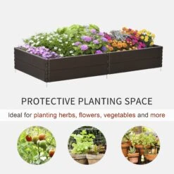 Outsunny Plastic Planter 6 Panels Raised Garden Bed 12 Outsunny Plastic Planter 6 Panels Raised Garden Bed -Home Furnishing Serie Shop 399a0917edc657cb5 63f4370c 54ca 45a5 9318 977c879cdc9b