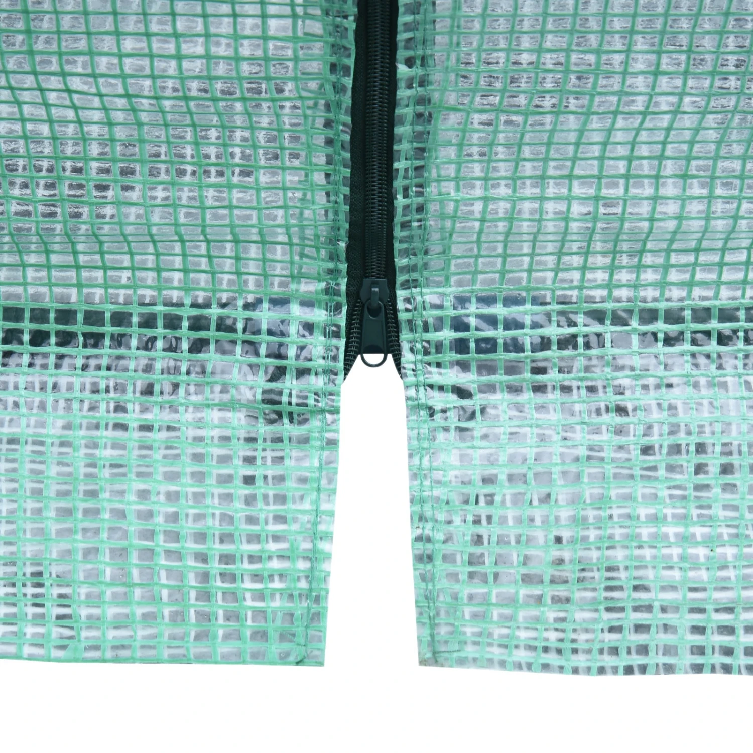 Outsunny 143x143x195 Cm Walk In Greenhouse With Shelves-Dark Green 9 Outsunny 143x143x195 Cm Walk In Greenhouse With Shelves-Dark Green - Image 9