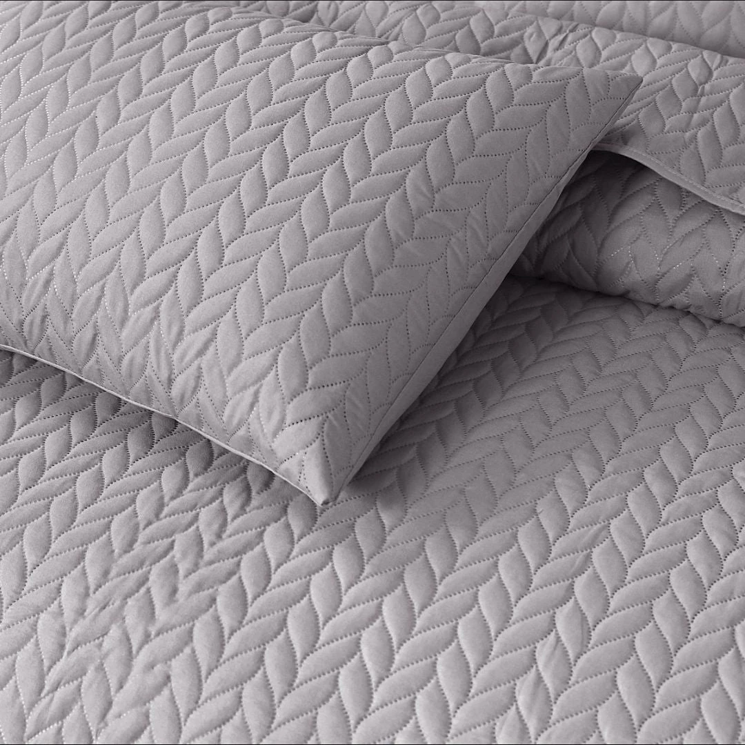 Opus Leaf Pinsonic Duvet Set - Ecru 3 Opus Leaf Pinsonic Duvet Set - Ecru - Image 3
