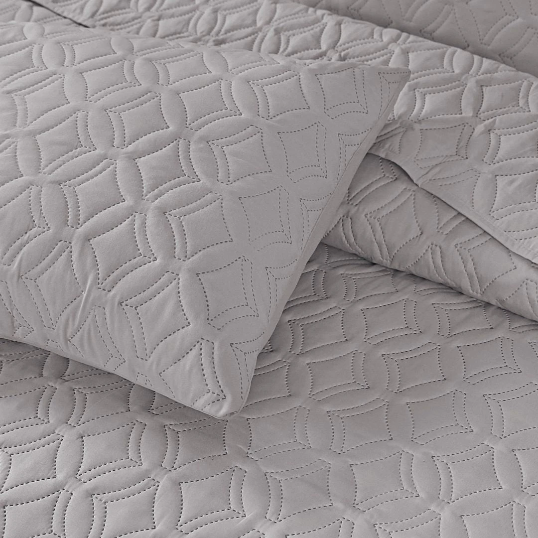 Opus Geo Pinsonic Duvet Set - Ecru 3 Opus Geo Pinsonic Duvet Set - Ecru - Image 3