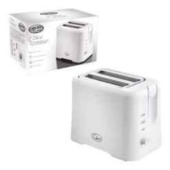Quest 2 Slice Plastic Toaster - White -Home Furnishing Serie Shop 4287650 2