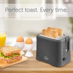 Quest 2 Slice Plastic Toaster - Grey -Home Furnishing Serie Shop 4287681 9