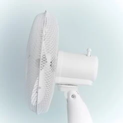 Lewis's 12 Inch Tabletop Desk Fan - White -Home Furnishing Serie Shop 4310433 IMAGE6