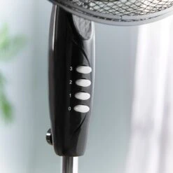 Lewis's 16 Inch Standing Pedestal Fan - Black 8 Lewis's 16 Inch Standing Pedestal Fan - Black -Home Furnishing Serie Shop 4310457 IMAGE4