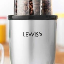 Lewis's 8-in-1 Multi Jug Power Blender With 1L Jug, Bottle, Blending Cup And 4 Drinking Cups -Home Furnishing Serie Shop 4312567 LEWISs BLENDER 7